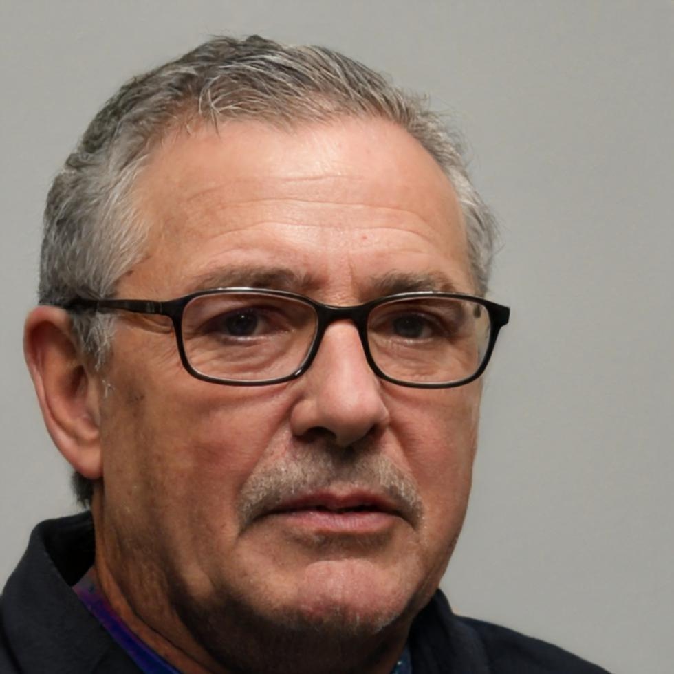 Portrait of lead instructor Marcus reviewing financial planning worksheets